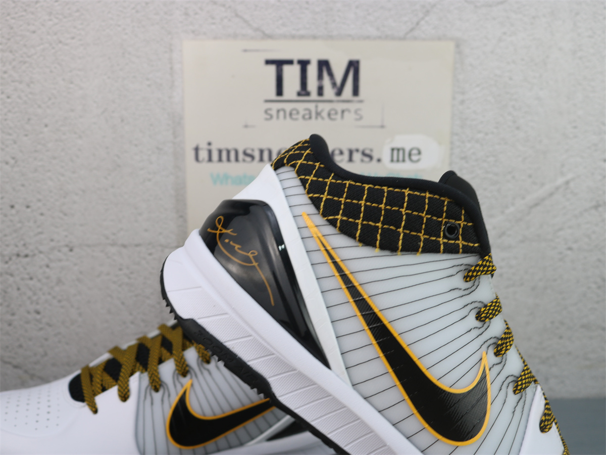 GX Batch Nike Kobe 4 Protro White Black Del Sol AV6339-101